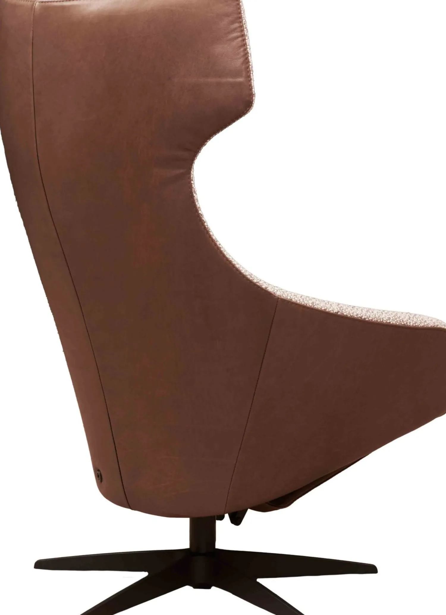 Leren Fauteuils|Relaxfauteuils-Eijerkamp Collectie Miles M Relaxfauteuil Grijs