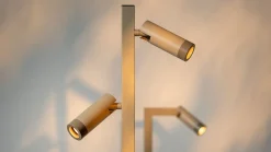 Vloerlampen|Vloerlampen-Eijerkamp Collectie Miller 2-lichts Vloerlamp Mat Zand