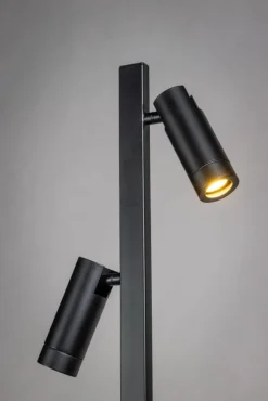Moderne Vloerlampen|Vloerlampen-Eijerkamp Collectie Miller 2-lichts Vloerlamp Zwart