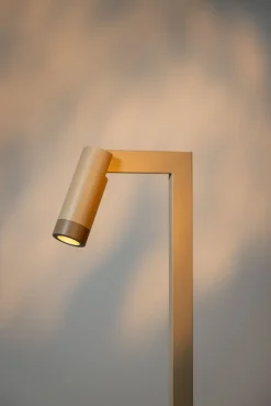 Vloerlampen|Vloerlampen-Eijerkamp Collectie Miller 1-lichts Vloerlamp Mat Zand