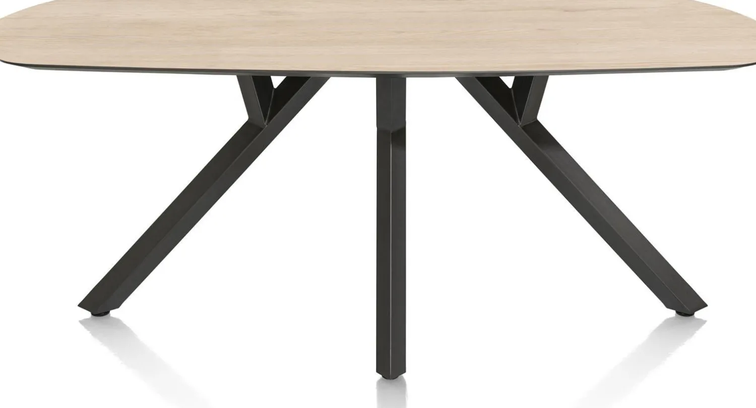 Houten Eettafels-XOOON Minato Eettafel Light Naturel