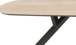 Houten Eettafels-XOOON Minato Eettafel Light Naturel
