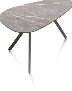 Organische Salontafels-XOOON Minato M Salontafel Licht Grijs