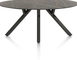 Ovale Eettafels-XOOON Minato Ovaal Eettafel Onyx