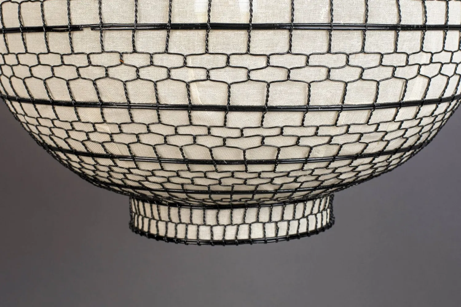 Hanglampen|Hanglampen-Dutchbone Ming Hanglamp Black, White
