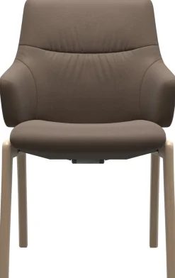 Eetkamerstoelen Met Armleuning-Stressless Mint Eetkamerstoel Dark Grey