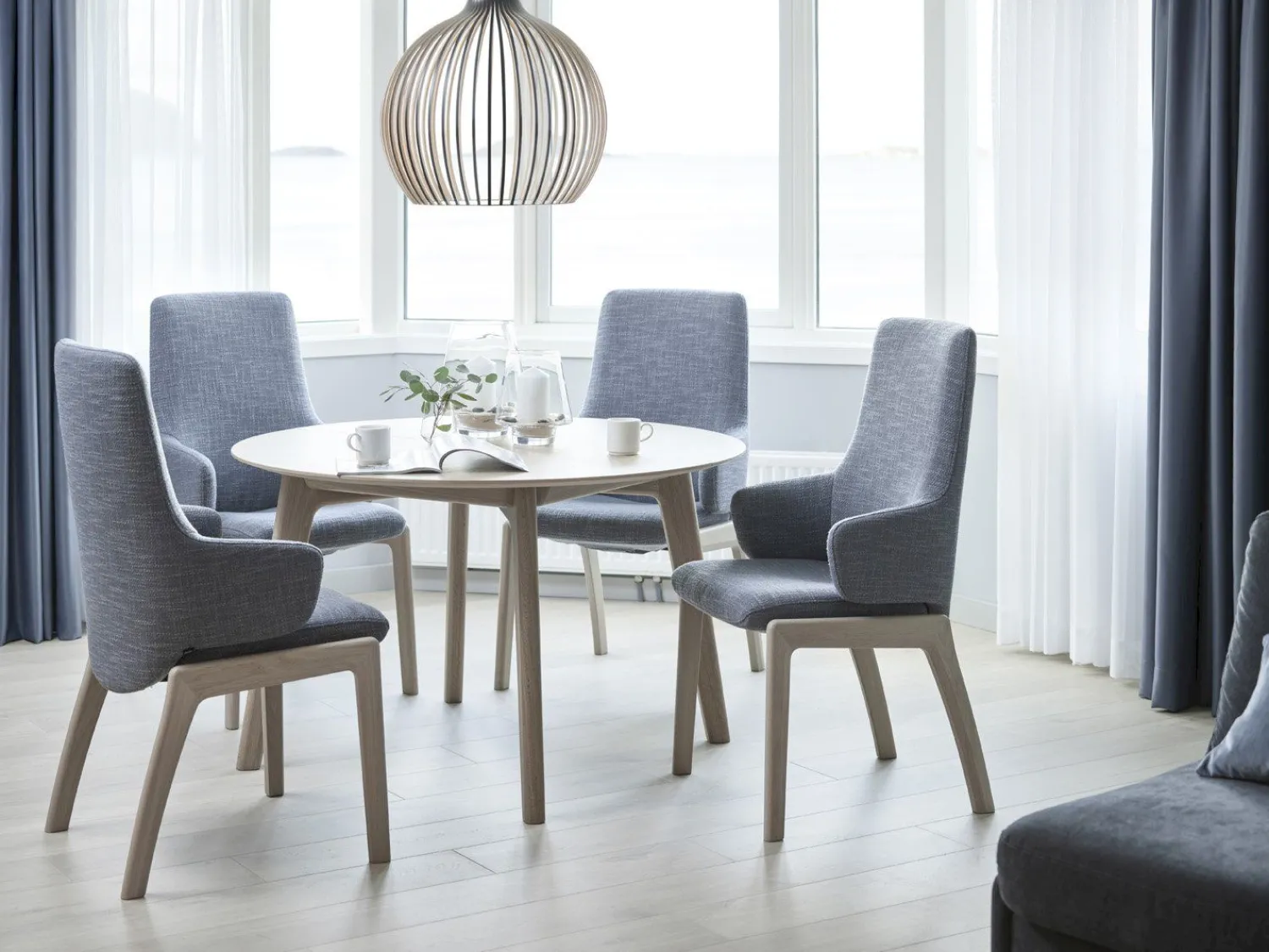 Eetkamerstoelen Met Armleuning-Stressless Mint Eetkamerstoel Dark Grey