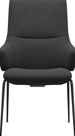 Eetkamerstoelen Met Armleuning-Stressless Mint Eetkamerstoel Dark Grey