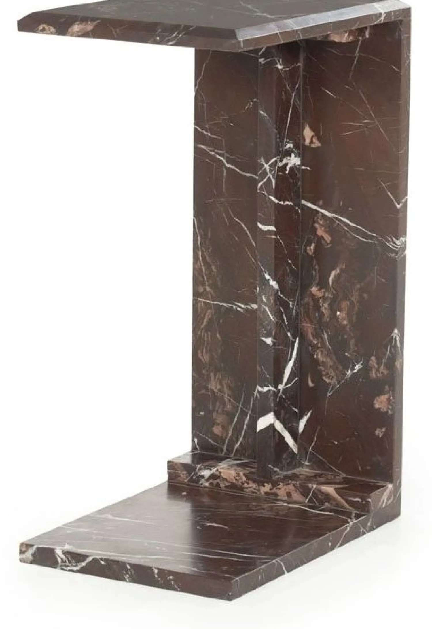 Marmeren Bijzettafels-By Boo Mirage Bijzettafel Red
