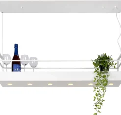 Moderne Hanglampen|Moderne Hanglampen-Lucide Miravelle Hanglamp Wit