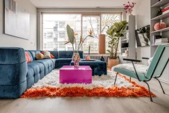Vierkante Salontafels-HKLIVING Mirror Block Salontafel Pink