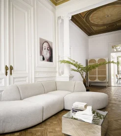 Vierkante Salontafels-HKLIVING Mirror Block Salontafel Clear