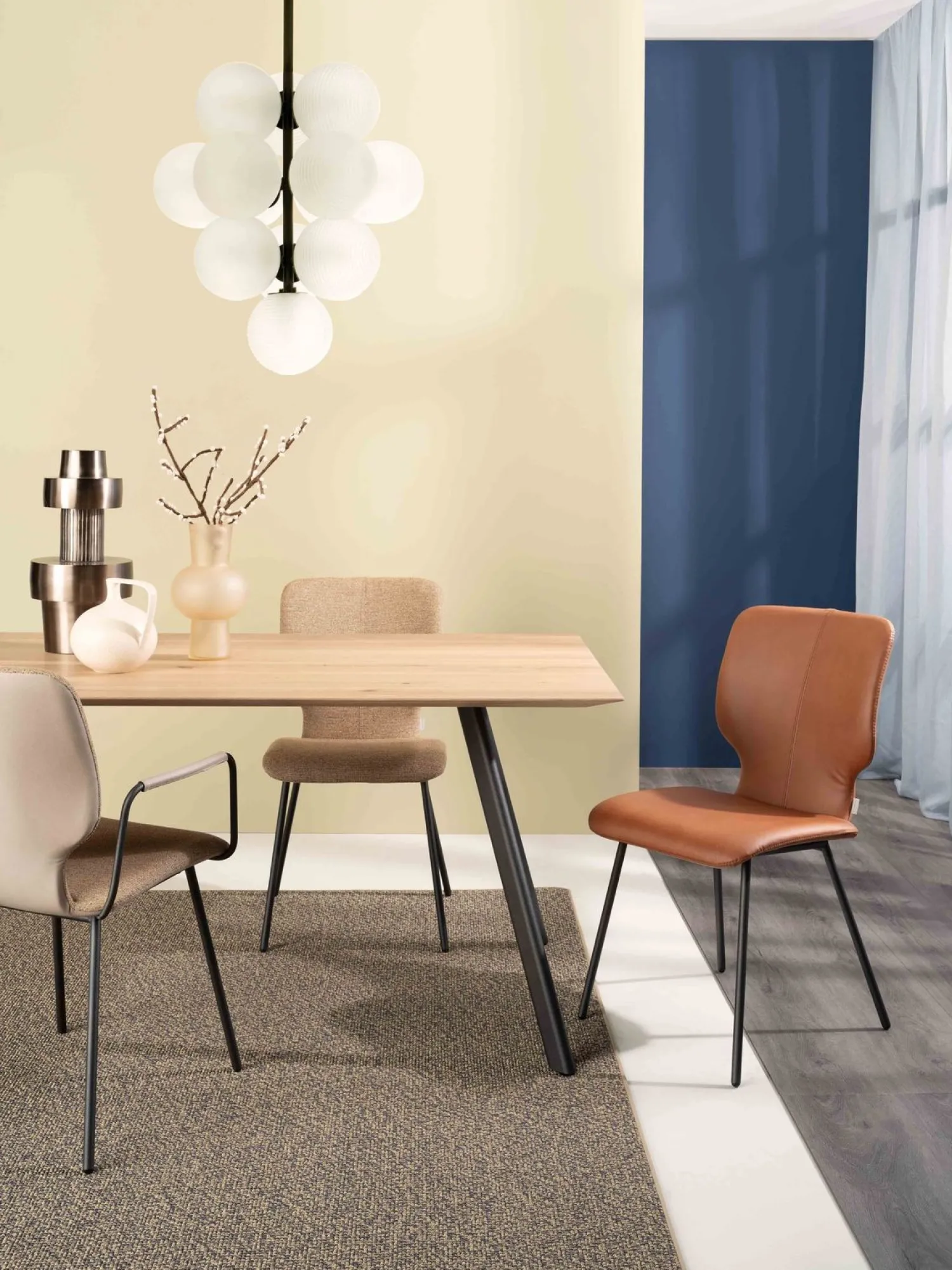 Design Stoelen-Bert Plantagie Mister T Eetkamerstoel Bruin