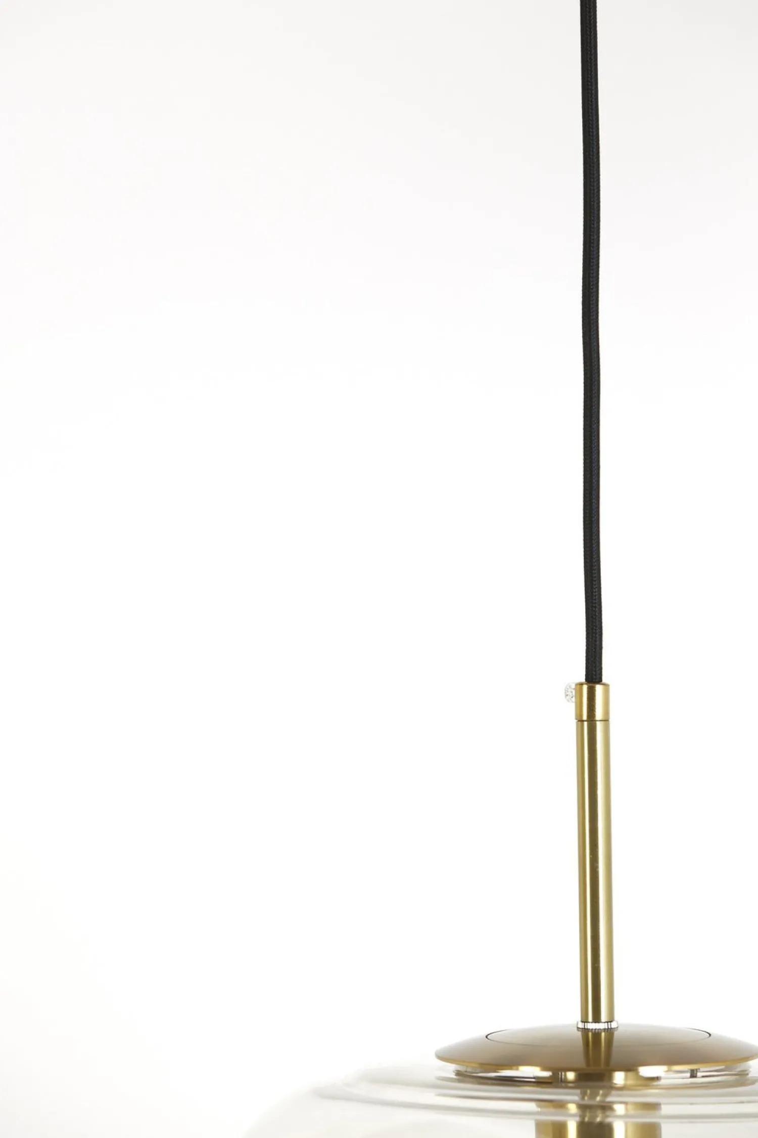 Glazen Hanglampen|Glazen Hanglampen-Trendhopper Misty Hanglamp Goud, Cognac