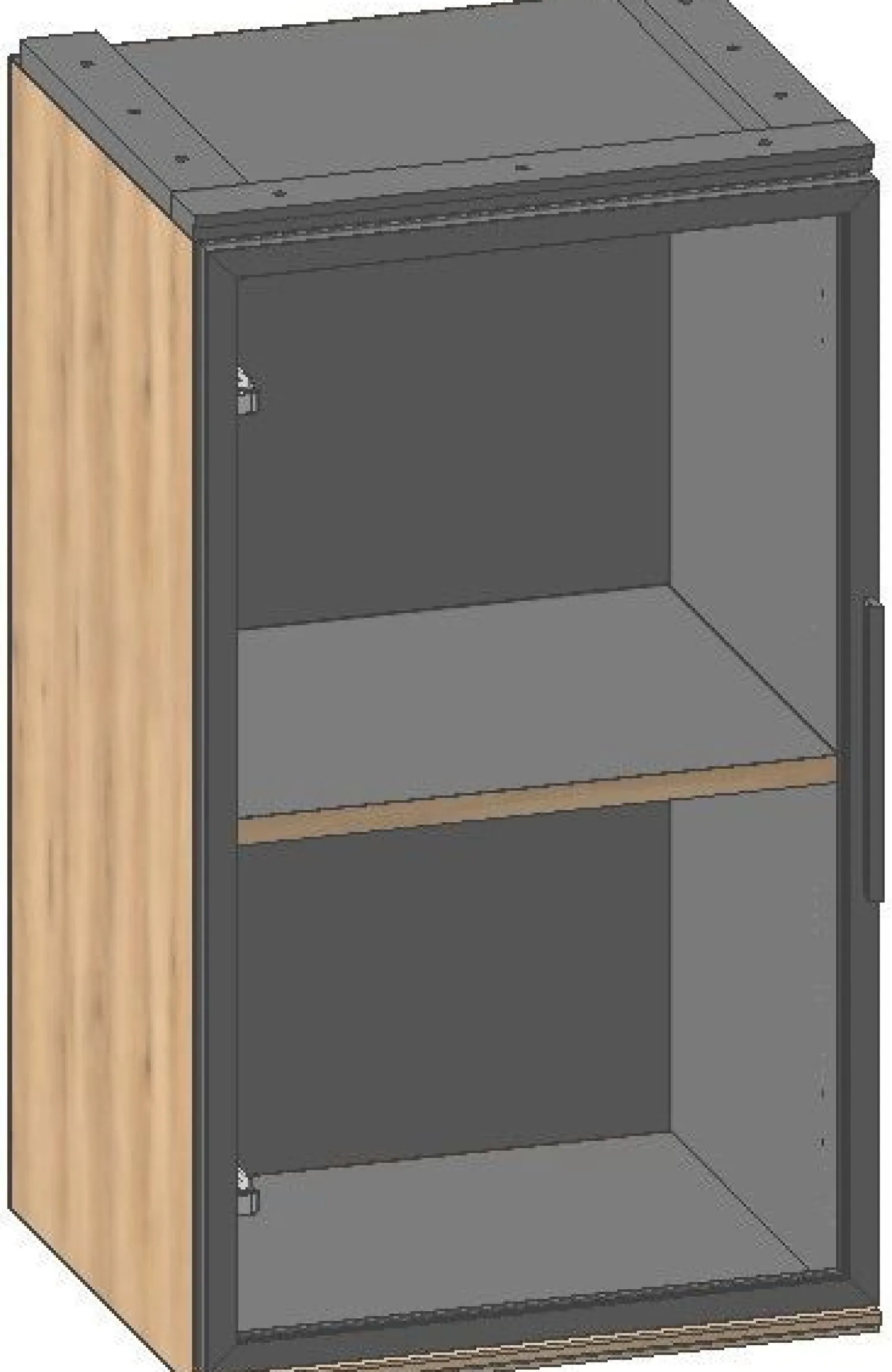 Opbergkasten|Opbergkasten-XOOON Modulo Opbergkast Natural