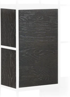 Opbergkasten|Opbergkasten-XOOON Modulo Opbergkast Onyx