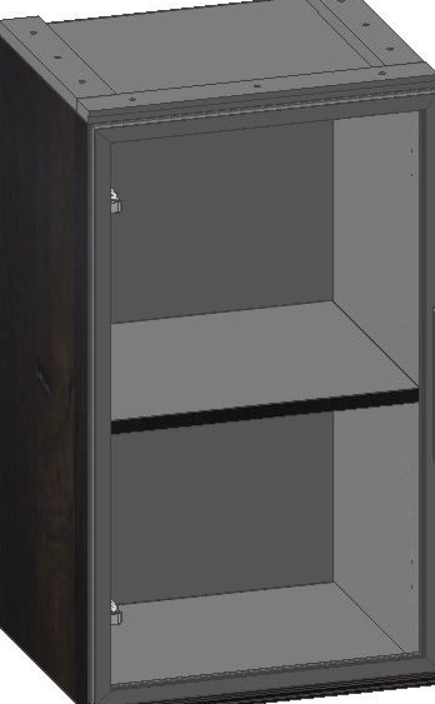 Opbergkasten|Opbergkasten-XOOON Modulo Opbergkast Onyx
