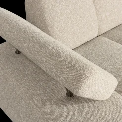 Elementenbanken-WOOOD Mojo Bouclé Chaise Longue Beige Melange