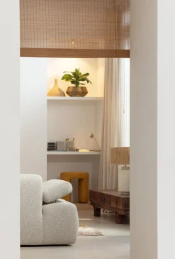 Elementenbanken-WOOOD Mojo Bouclé Chaise Longue Beige Melange