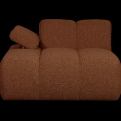 Elementenbanken-WOOOD Mojo Bouclé Chaise Longue Rust Brown Melange