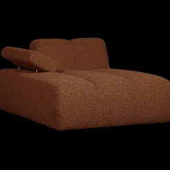 Elementenbanken-WOOOD Mojo Bouclé Chaise Longue Rust Brown Melange
