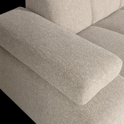 Elementenbanken-WOOOD Mojo Bouclé Chaise Longue Bank Beige Melange