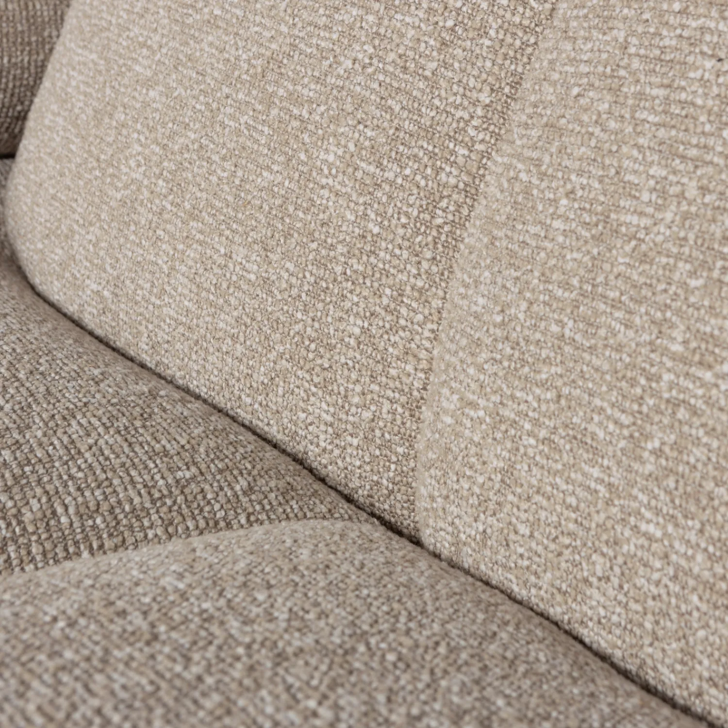 Elementenbanken-WOOOD Mojo Bouclé Chaise Longue Bank Beige Melange