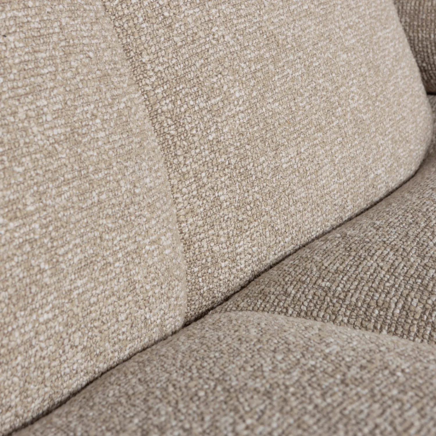 Elementenbanken-WOOOD Mojo Bouclé Chaise Longue Bank Beige Melange