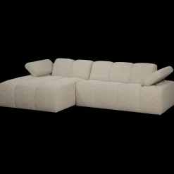 Elementenbanken-WOOOD Mojo Bouclé Chaise Longue Bank Beige Melange