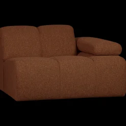 Elementenbanken-WOOOD Mojo Bouclé Elementenbank Rust Brown Melange