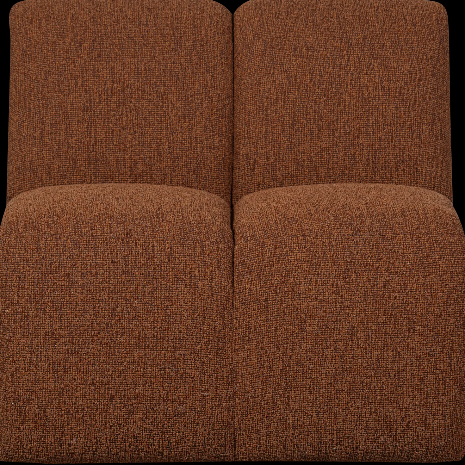 Elementenbanken-WOOOD Mojo Bouclé Elementenbank Rust Brown Melange