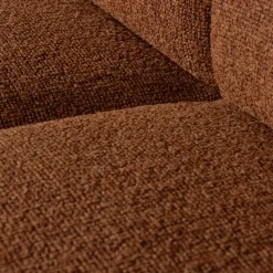 Elementenbanken-WOOOD Mojo Bouclé Elementenbank Rust Brown Melange