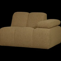 Elementenbanken-WOOOD Mojo Bouclé Elementenbank Yellow, Brown Melange