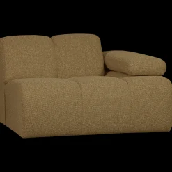 Elementenbanken-WOOOD Mojo Bouclé Elementenbank Yellow, Brown Melange
