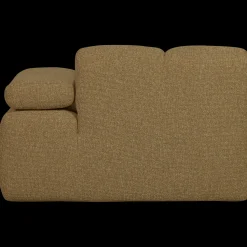 Elementenbanken-WOOOD Mojo Bouclé Elementenbank Yellow, Brown Melange