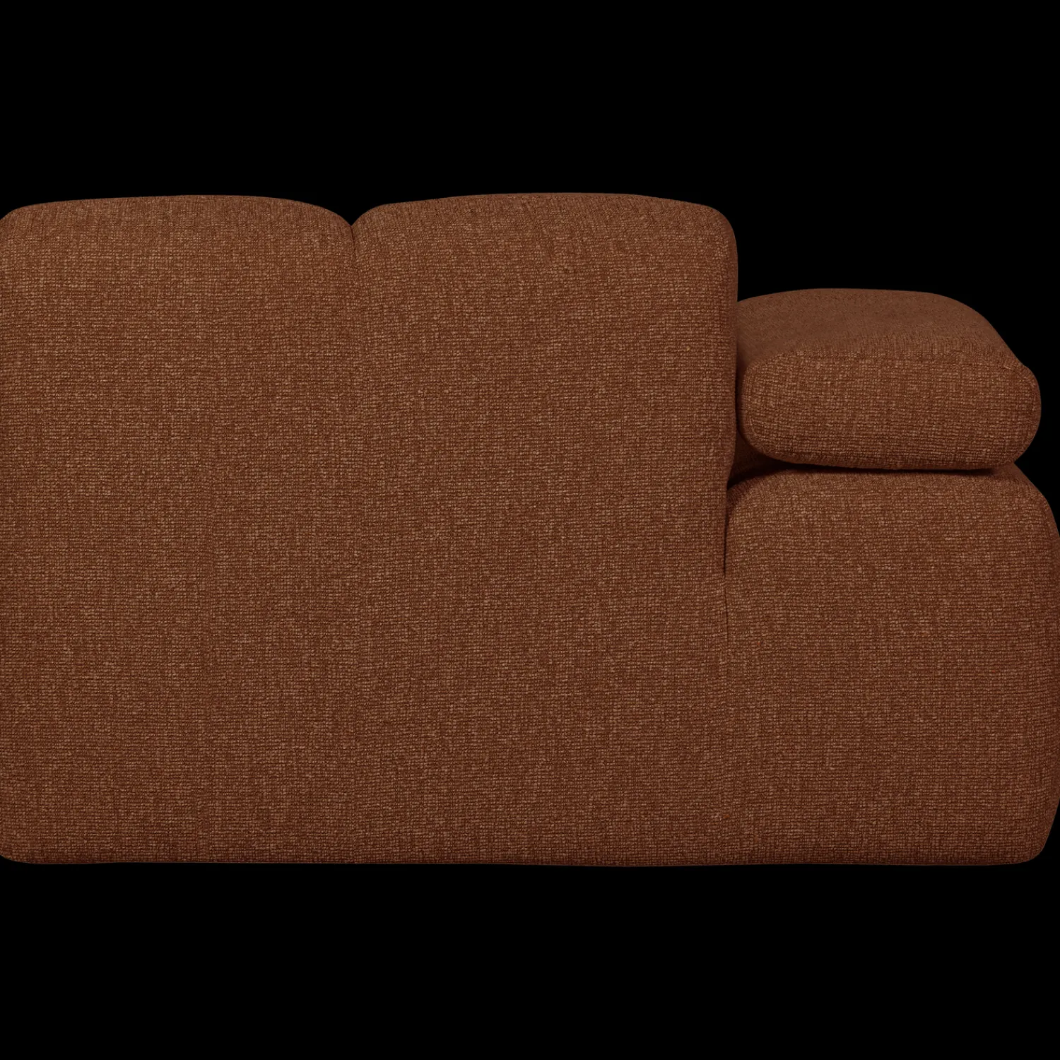 Elementenbanken-WOOOD Mojo Bouclé Elementenbank Rust Brown Melange