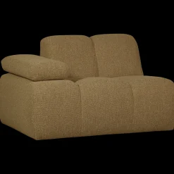 Elementenbanken-WOOOD Mojo Bouclé Elementenbank Yellow, Brown Melange