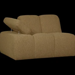 Elementenbanken-WOOOD Mojo Bouclé Elementenbank Yellow, Brown Melange