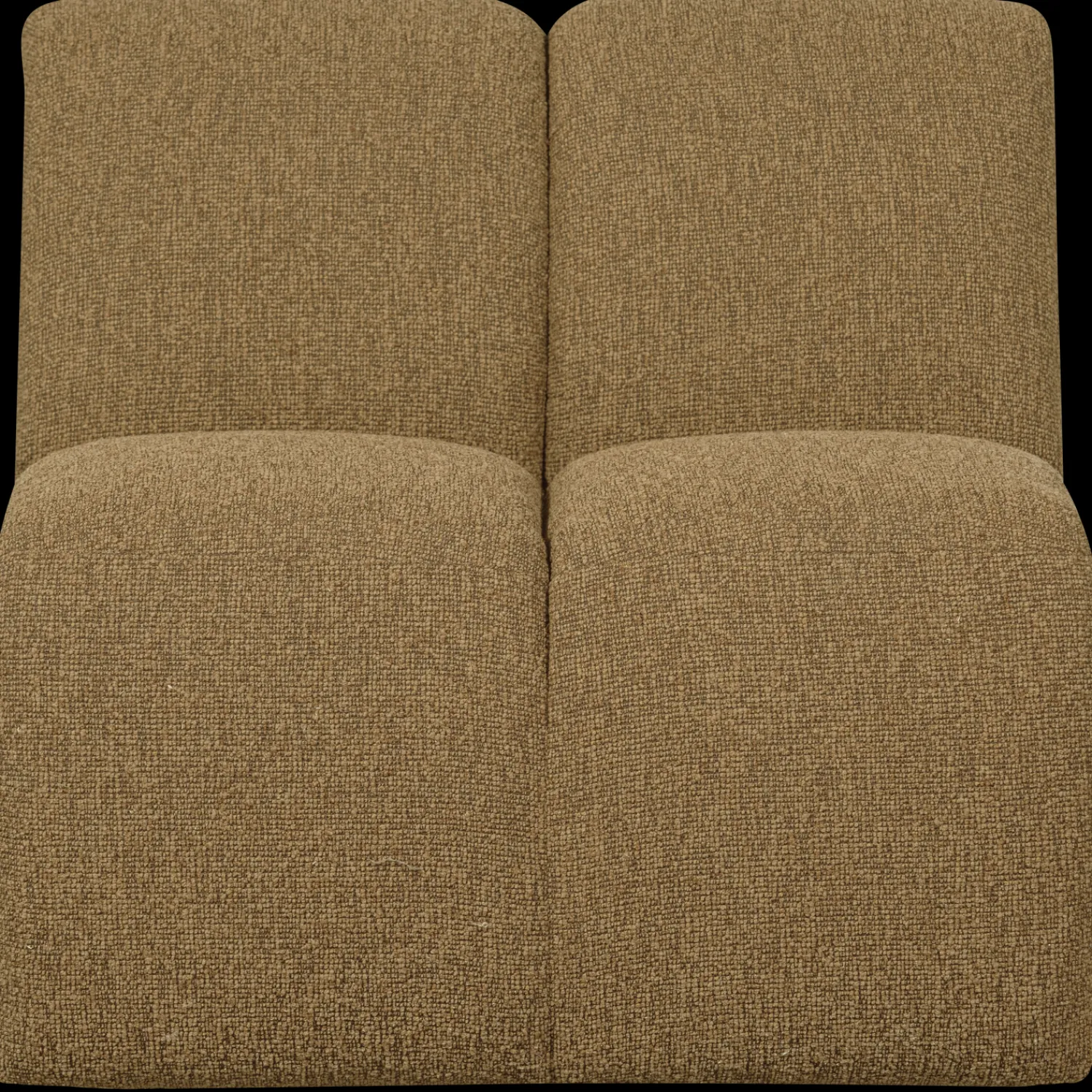 Elementenbanken-WOOOD Mojo Bouclé Elementenbank Yellow, Brown Melange