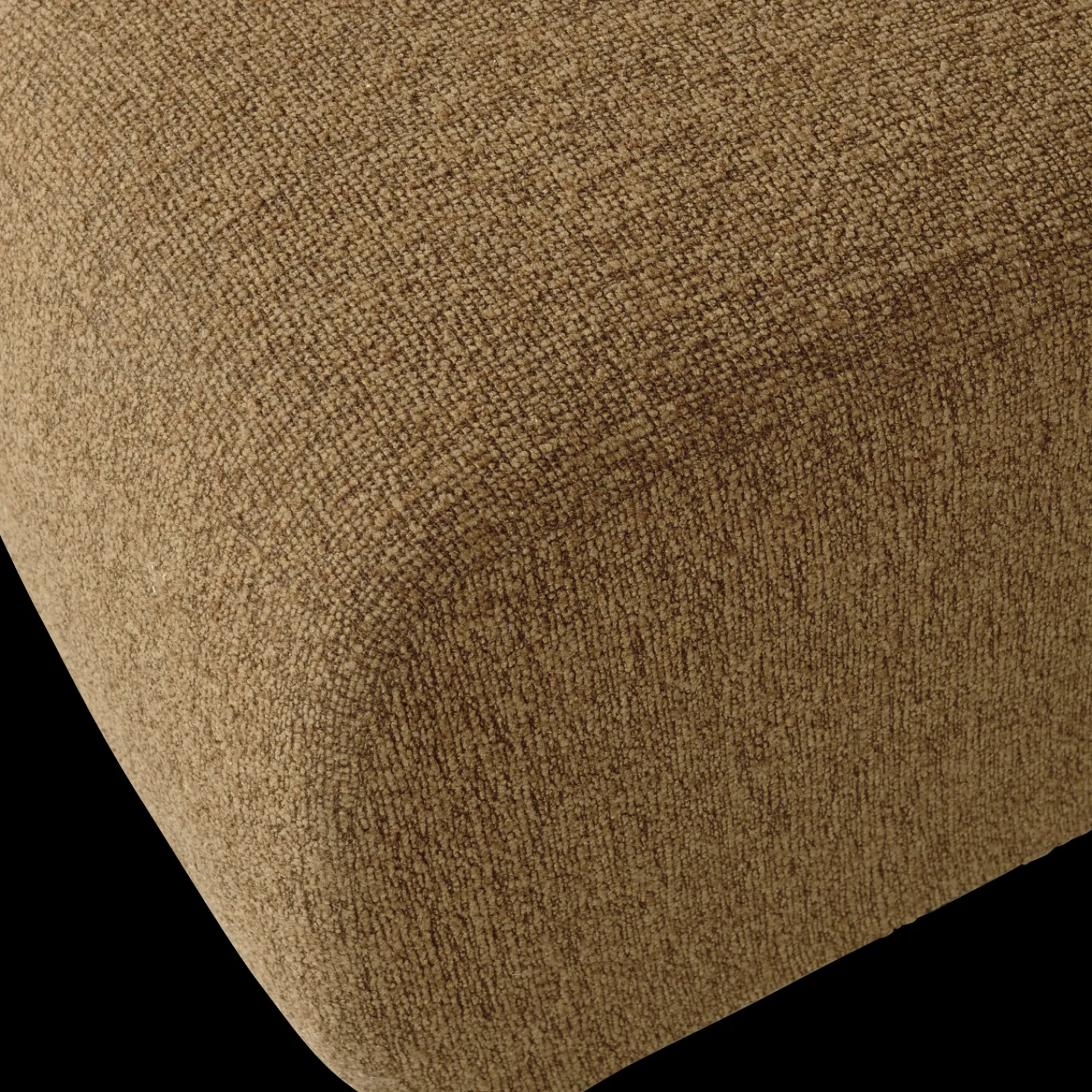 Elementenbanken-WOOOD Mojo Bouclé Elementenbank Yellow, Brown Melange