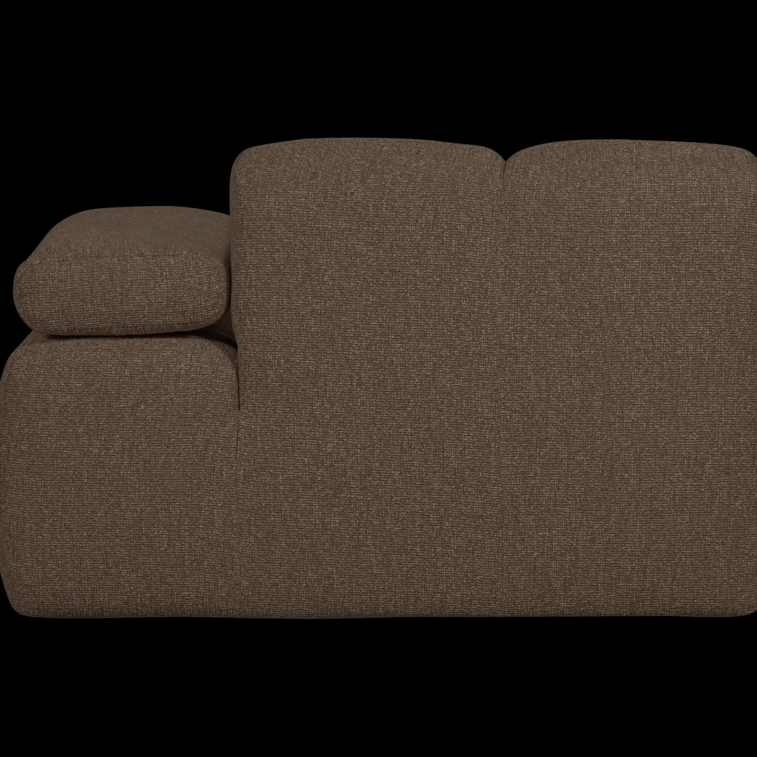 Elementenbanken-WOOOD Mojo Bouclé Elementenbank Brown Melange