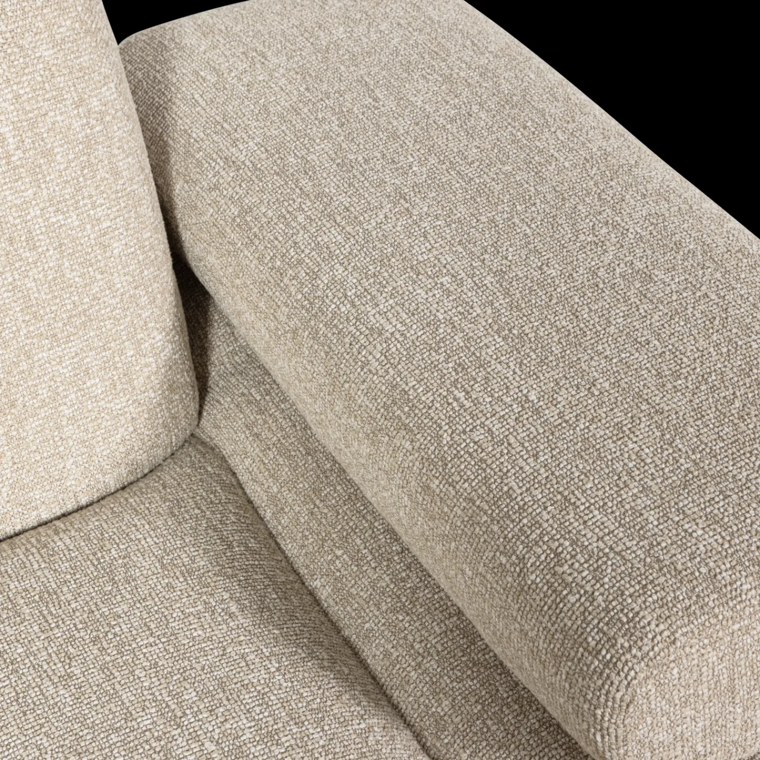 Elementenbanken-WOOOD Mojo Bouclé Elementenbank Beige Melange