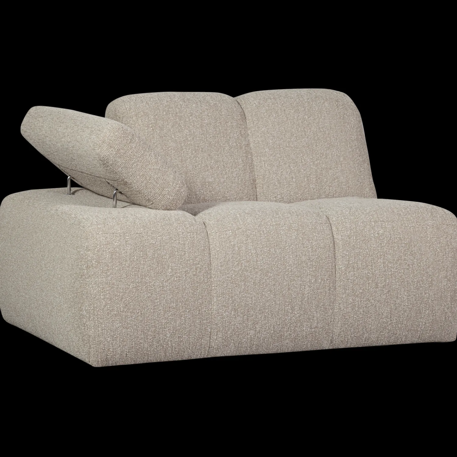 Elementenbanken-WOOOD Mojo Bouclé Elementenbank Beige Melange