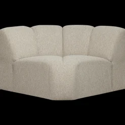 Elementenbanken-WOOOD Mojo Bouclé Hoek Elementenbank Beige Melange
