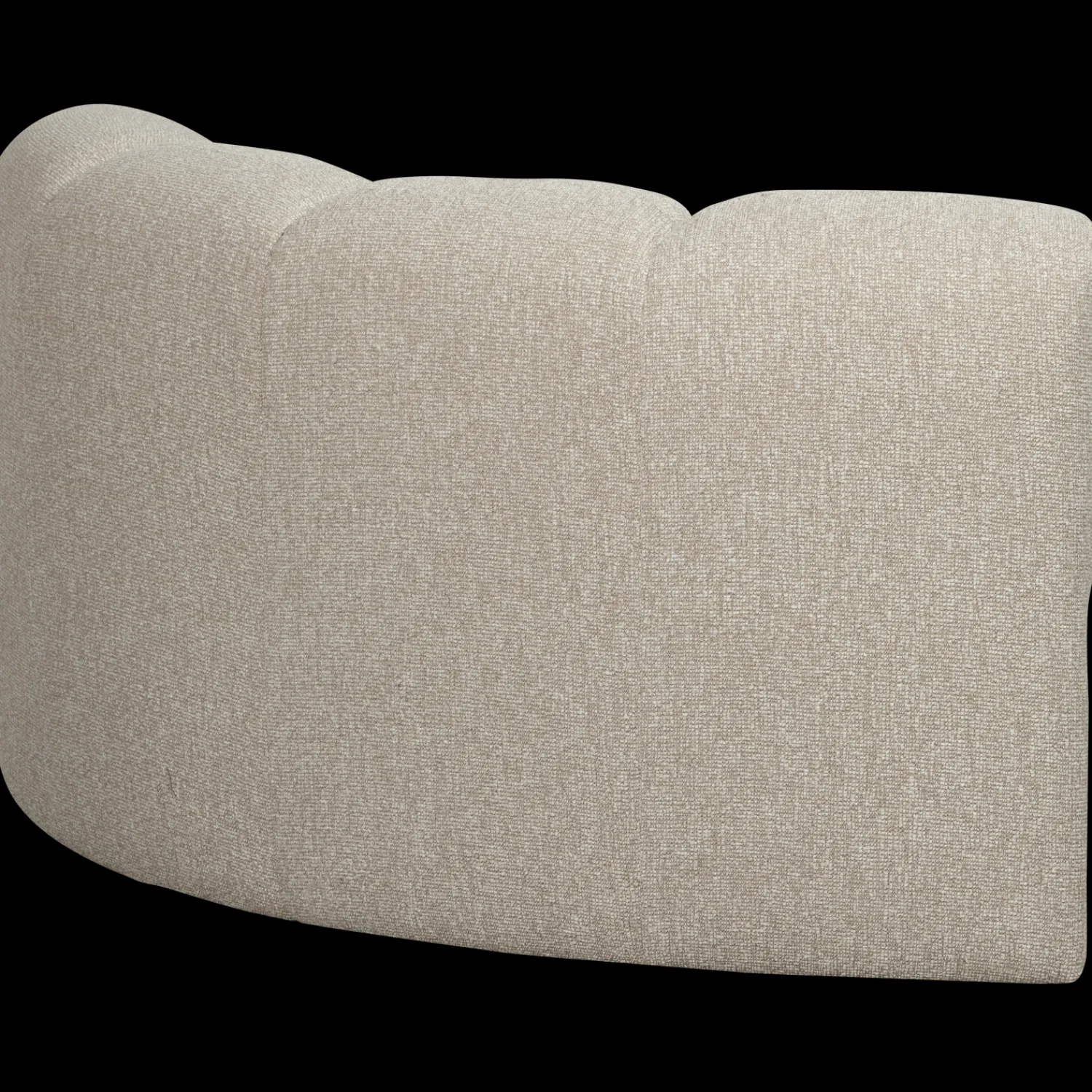 Elementenbanken-WOOOD Mojo Bouclé Hoek Elementenbank Beige Melange