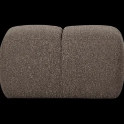Hockers|Poefs-WOOOD Mojo Bouclé Poef Brown Melange