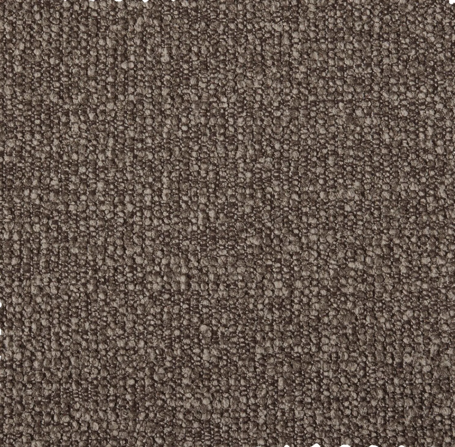 Hockers|Poefs-WOOOD Mojo Bouclé Poef Brown Melange