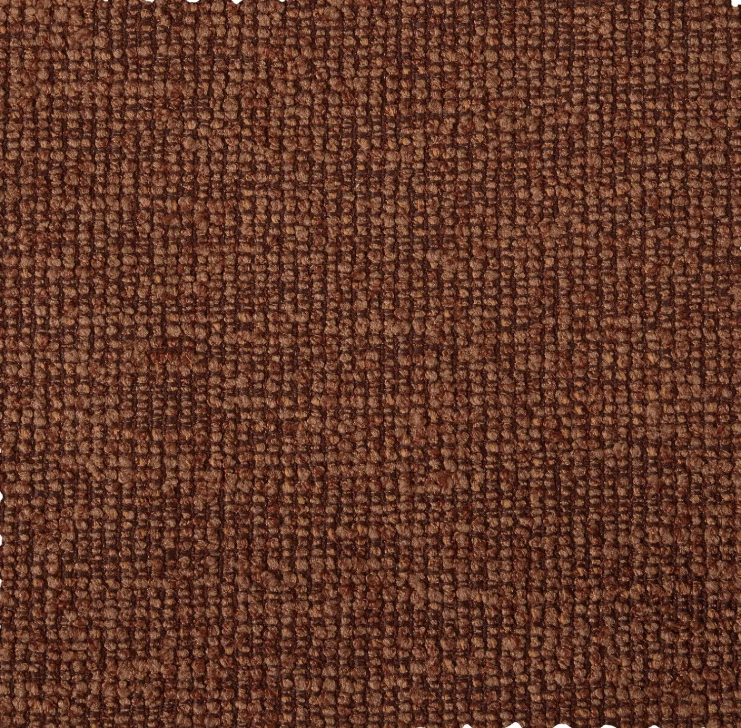 Sierkussens & Plaids-WOOOD Mojo Bouclé Sierkussen Rust Brown Melange