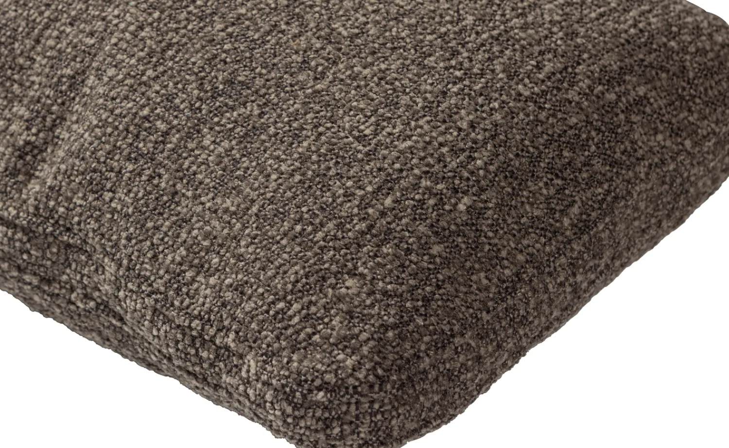 Sierkussens & Plaids-WOOOD Mojo Bouclé Sierkussen Brown Melange
