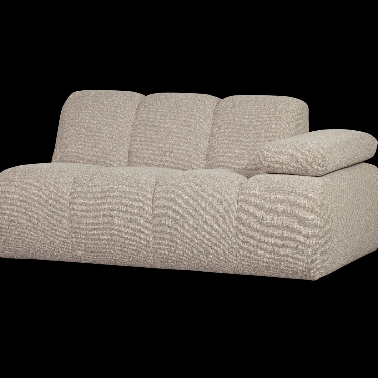Zitbanken-WOOOD Mojo Bouclé Zitbank Beige Melange